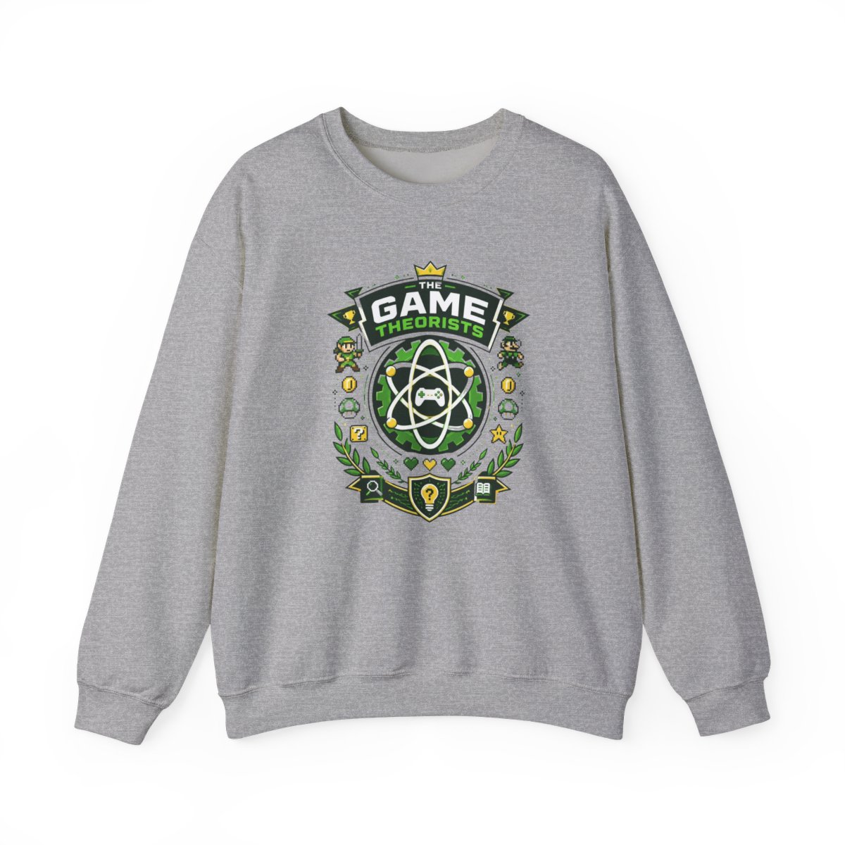 The Game Theorists Theoryverse "The Game Theorists" Crewneck - alternate angle 2, merchandise