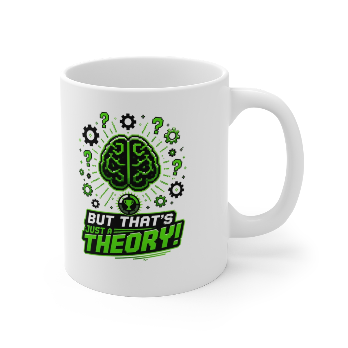 The Game Theorists Theoryverse "But that’s just a theory!" White Mug