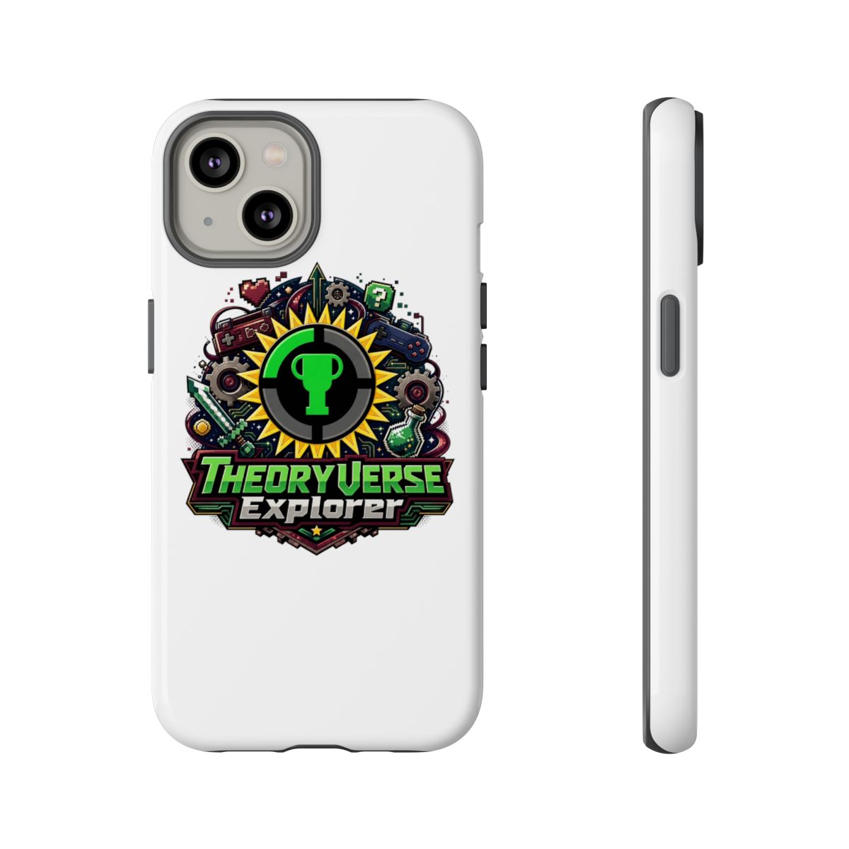 The Game Theorists Theoryverse "TheoryVerse Explorer" Phone Case - alternate angle 3, merchandise