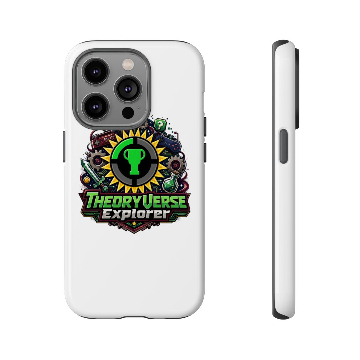 The Game Theorists Theoryverse "TheoryVerse Explorer" Phone Case - alternate angle 4, merchandise