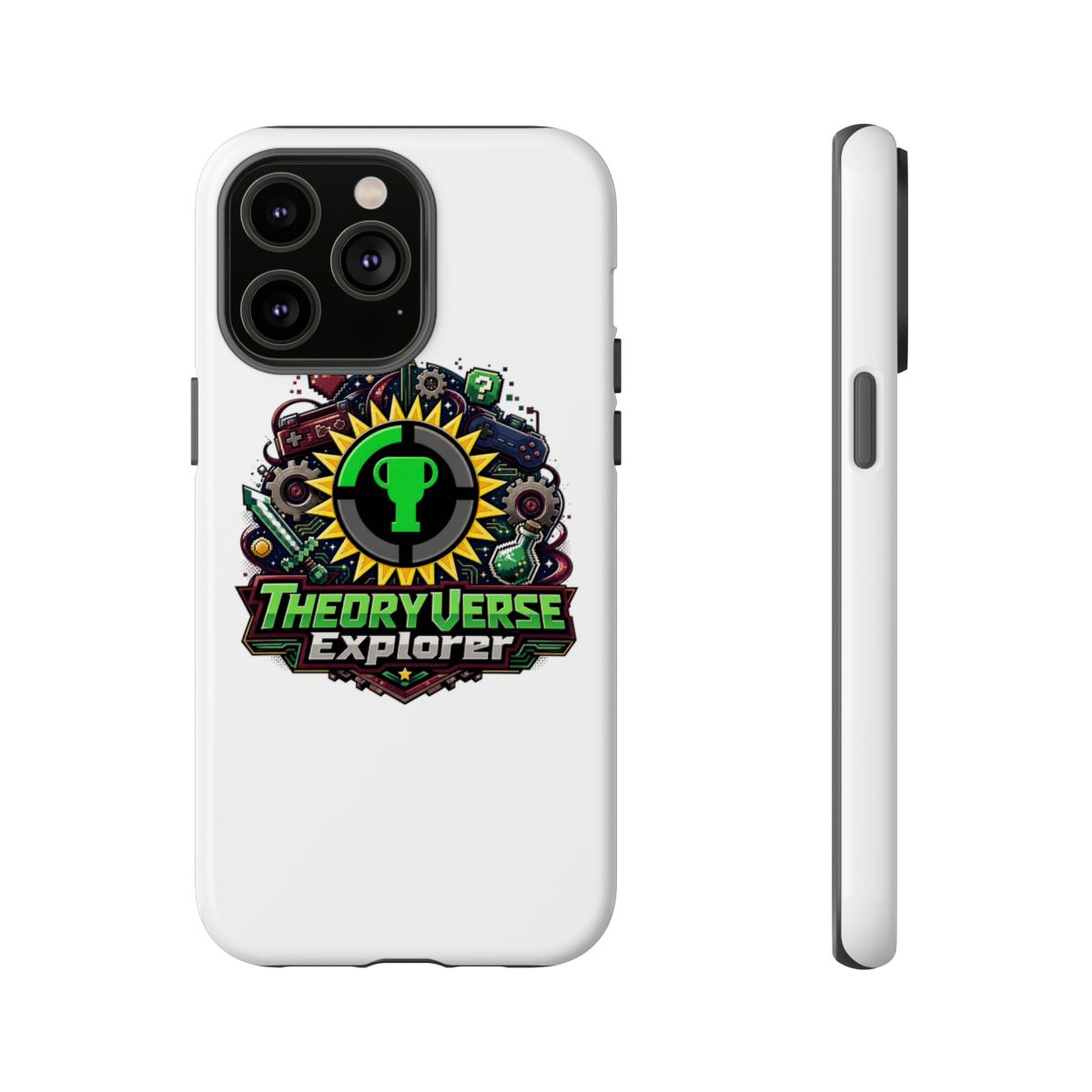 The Game Theorists Theoryverse "TheoryVerse Explorer" Phone Case - alternate angle 5, merchandise