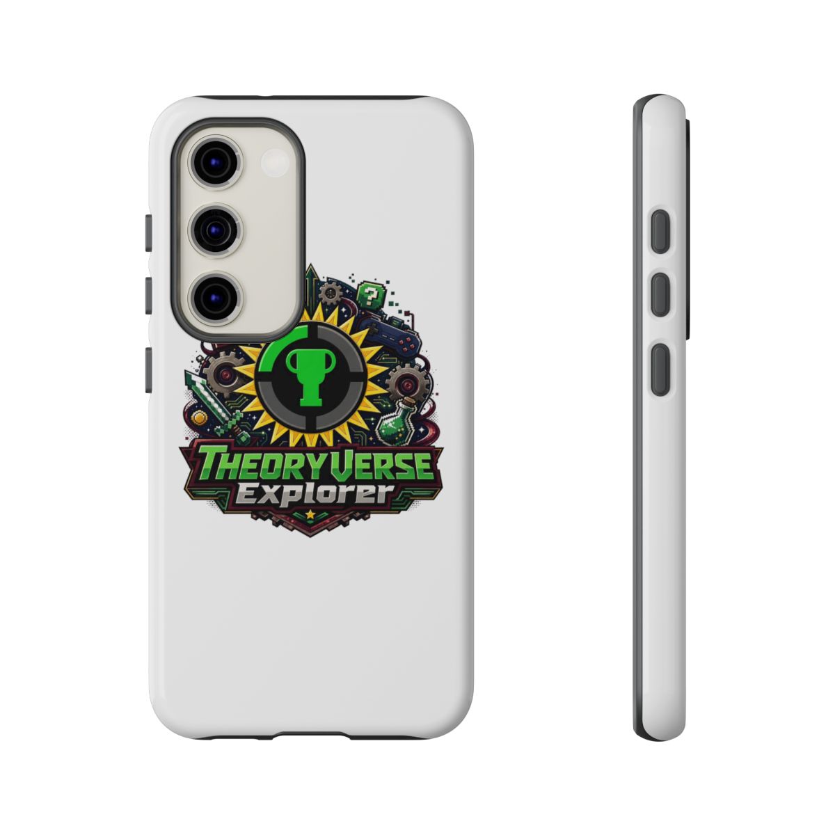 The Game Theorists Theoryverse "TheoryVerse Explorer" Phone Case - alternate angle 5, merchandise