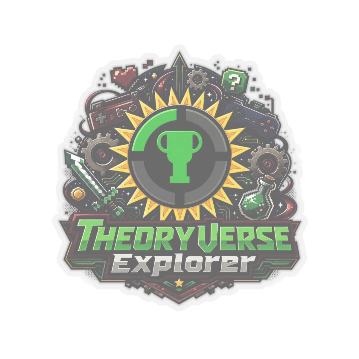 The Game Theorists Theoryverse "TheoryVerse Explorer" Sticker