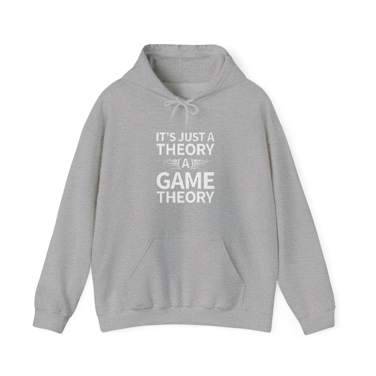 It's Just a Theory A Game Theory - White Hoodie | The Game Theorists Theoryverse