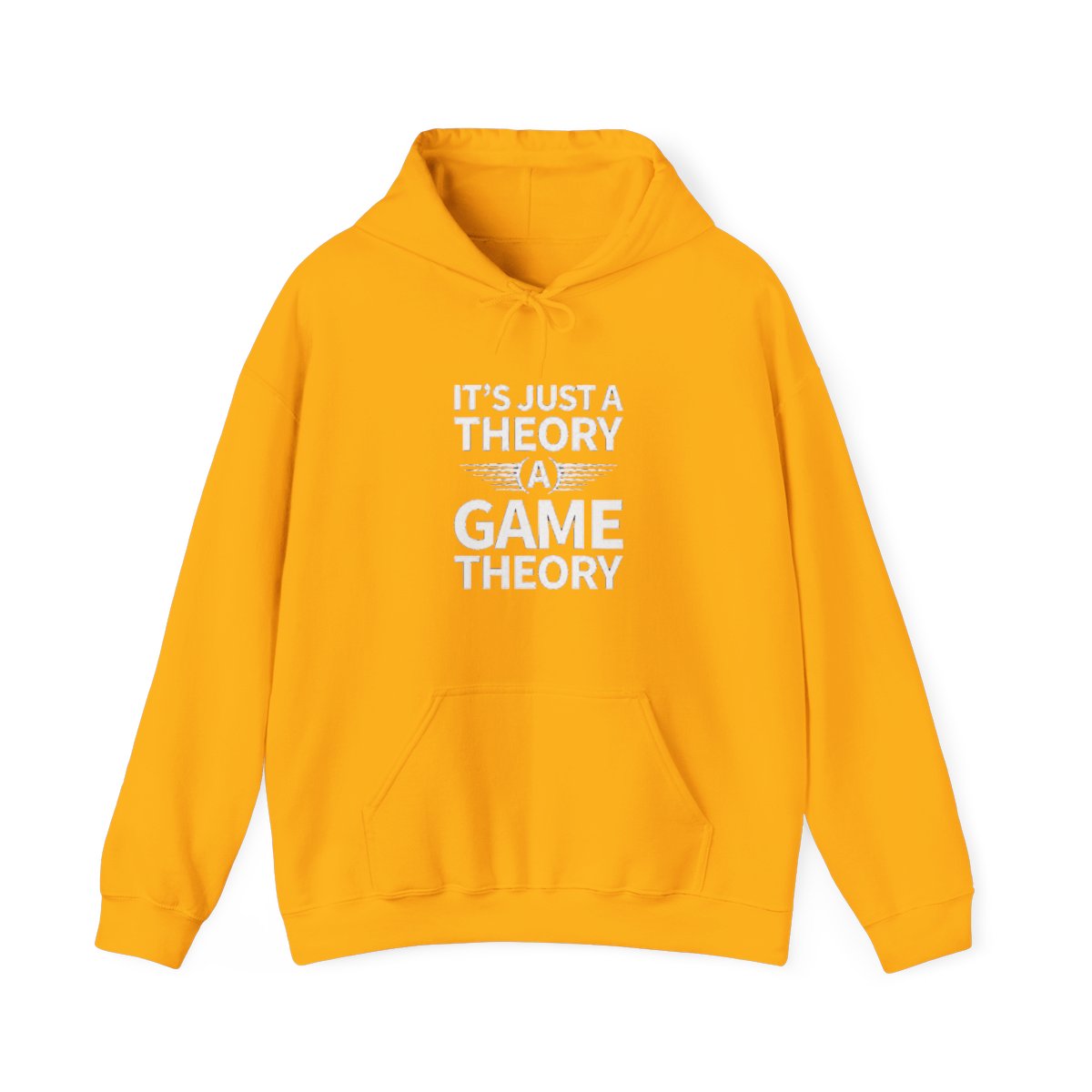 It's Just a Theory A Game Theory - White Hoodie | The Game Theorists Theoryverse - alternate angle 2, merchandise